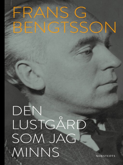Cover image for Den lustgård som jag minns
